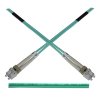 Optický patch kábel duplex LC-LC 50/125 MM 40m OM4
