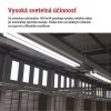 LED trubica T8 24 W 150 cm studená biela