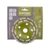 Kotouč diamantový brusný dvouřadý, O 125x22,2mm EXTOL CRAFT
