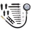 Sada pro testování komprese naftových motorů MECHANIC ENGINE TESTER 19, 0-70bar, 19ks SIXTOL