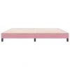 Multidom Rám postele bez matraca Ružová 180x210 cm Zamat