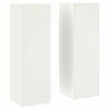 Multidom Stojan na rastliny 2 pcs Biela 24 x 24 x 75 cm Oceľ