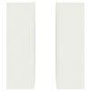 Multidom Stojan na rastliny 2 pcs Biela 24 x 24 x 75 cm Oceľ