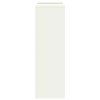 Multidom Stojan na rastliny 2 pcs Biela 24 x 24 x 75 cm Oceľ