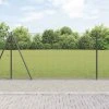 Multidom Stĺp na plot. Sivá 50 x 1,2 m (12 x 12 mm pletivo) Ocel a PVC