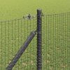 Multidom Stĺp na plot. Sivá 25 x 1,2 m (19 x 19 mm pletivo) Ocel a PVC