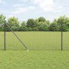 Multidom Stĺp na plot. Sivá 25 x 1,2 m (19 x 19 mm pletivo) Ocel a PVC