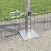 Multidom Stĺp na plot. Strieborná 50 x 1 m (25 x 25 mm pletivo) Oceľ