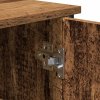 Multidom Servírovacia skriňa Staré drevo 100 x 35 x 75 cm
