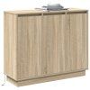 Multidom LED komoda Sonoma dub 90 x 32 x 75 cm Kompozitné drevo