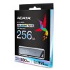 ADATA UE800/256GB/USB 3.2/USB-C/Strieborná