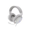 Herné slúchadlá s mikrofónom Genesis NEON 764/7.1/USB/Drôt/Stand/Biela