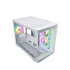 FSP S380-WA/Micro ATX/Transpar./Biela