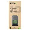 GP nabíjačka batérií Charge 10 S491 + 4× AA