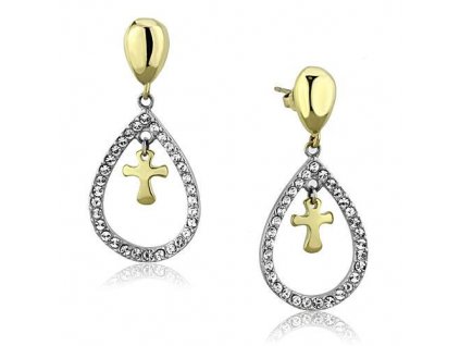ocelove nausnice s krystalmi ea1472