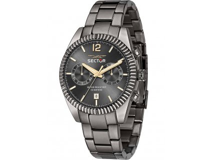 Sector R3253240001 series 240 dual time   41mm