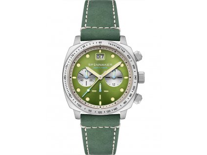 Spinnaker SP-5068-06   Hull Chronograph Shire Green 42mm