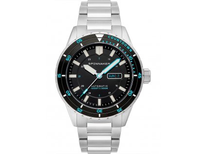 Spinnaker SP-5099-22   Hass Automatic Diver 43mm 30ATM