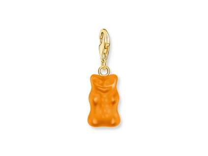 Thomas Sabo 2186-413-8 Orange Charm Goldbears Pendant gold-plated