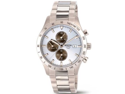 Boccia 3739-01   Titanium Chronograph 40mm
