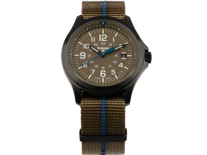 111074 p67 officer pro quarz soldier textile strap khaki