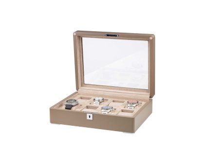 rothenschild rs 3420 8 ta tan watch box front opn 2