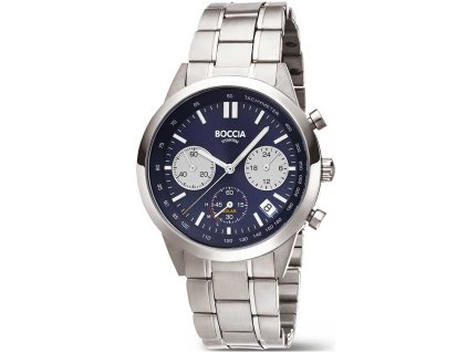 Boccia 3737-02   Titanium Chronograph 41mm