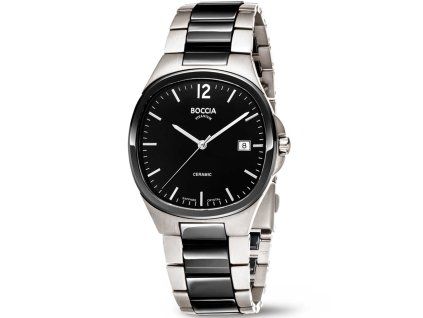 Boccia 3668-01   Titanium Sapphire crystal Keramik 38mm