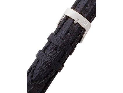 Morellato A01U0856041019CR16 Black Lizard  Strap 16mm