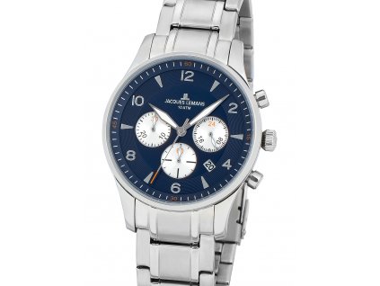 Jacques Lemans 1-1654K London Chronograph  40mm 10 ATM