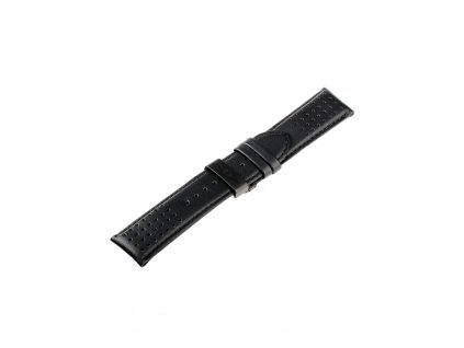 Universal Replacement Strap [24 mm] black + black folding clasp Ref. 23834