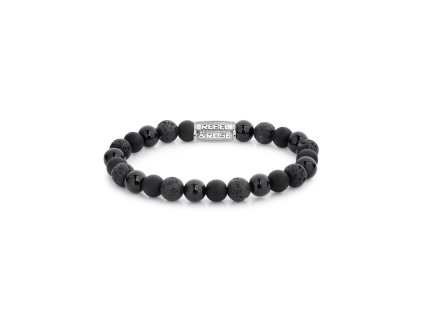 Rebel & Rose bracelet Black Rocks RR-80041-S-M