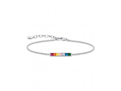 Thomas Sabo A2068-477-7 Stone Rainbow Bracelet