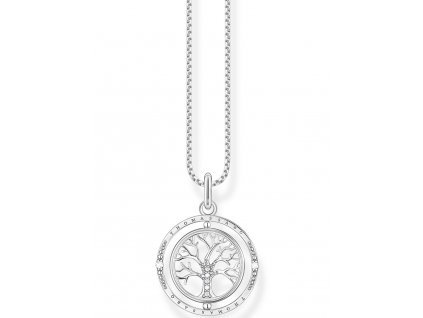 Thomas Sabo KE2148-643-14 Tree of Love  Necklace, adjustable