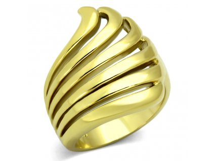ocelovy zlaty prsten sr1028