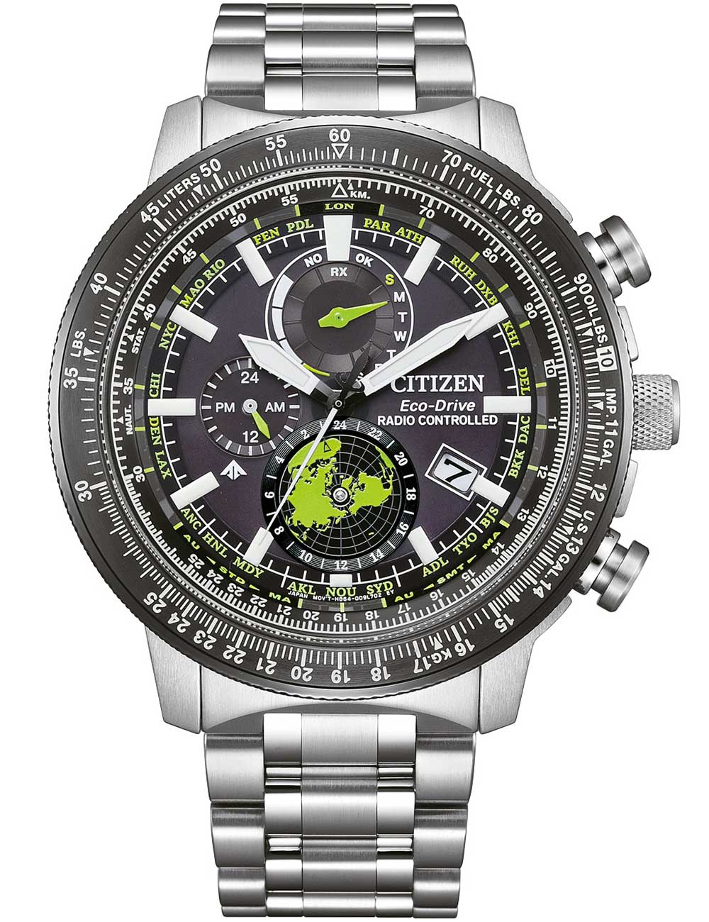 Citizen BY3006-53E   Promaster Sky Geo Trecker Eco-Drive 46mm 20ATM