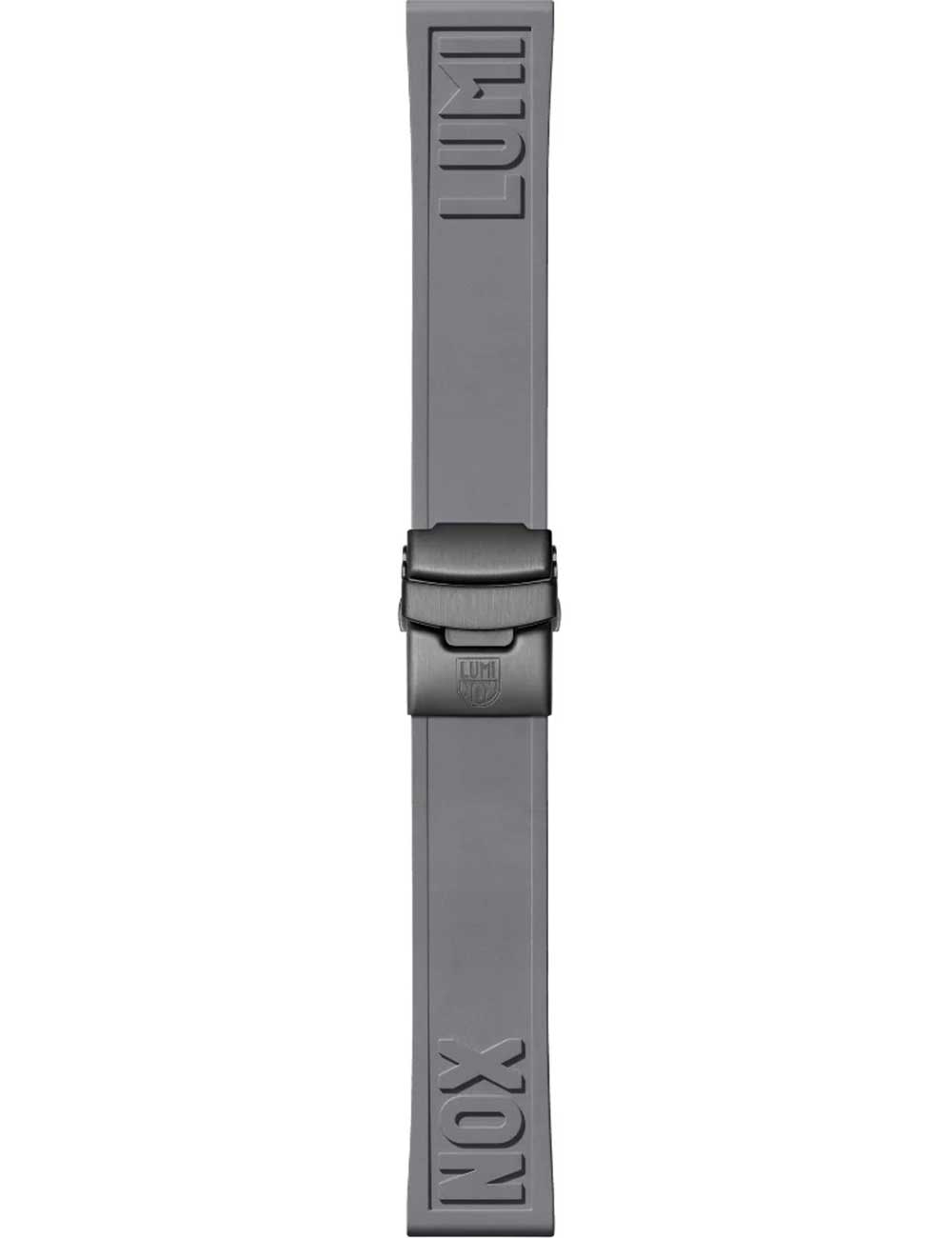 Luminox FP2406.80B Rubber Strap [24 mm] Gray / IP-Black