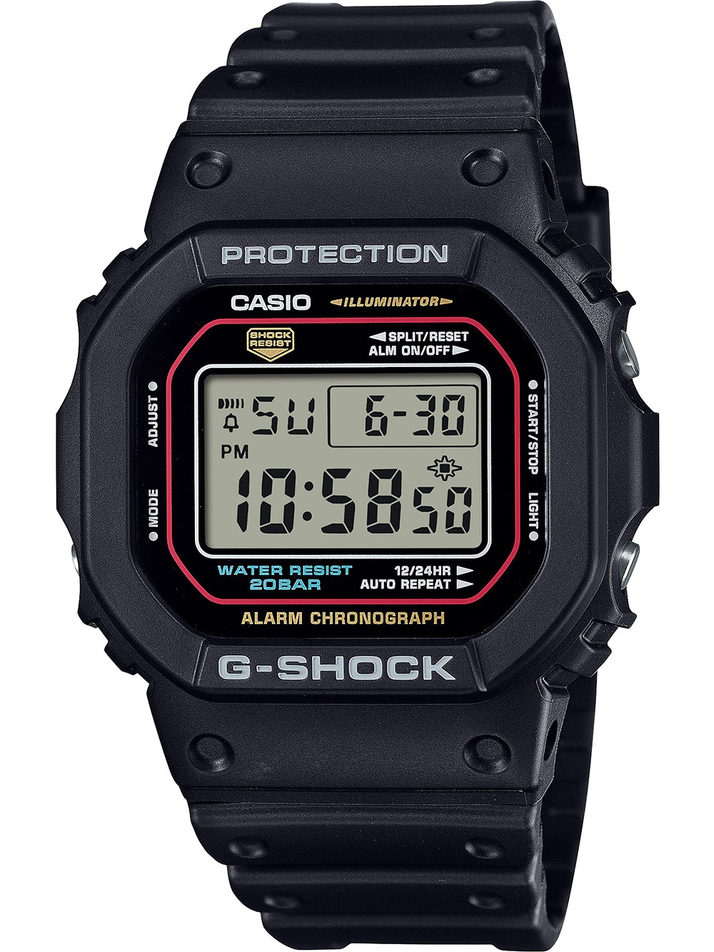 Casio DW-5600RL-1ER   G-Shock Origin 43mm 20ATM
