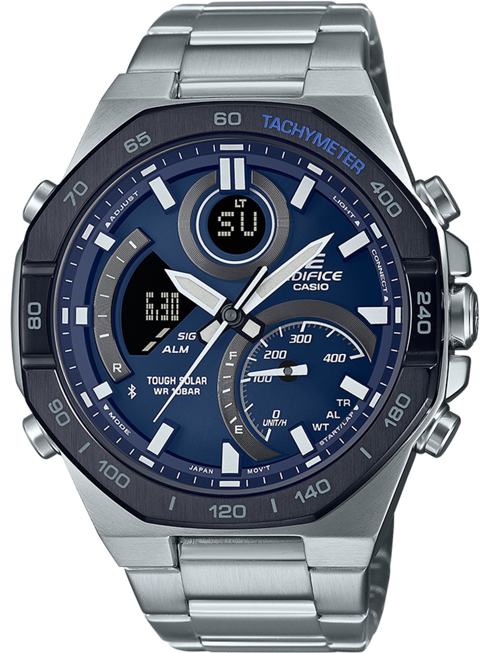 Casio ECB-900DB-2AEF   Edifice Racing Multicolor Solar 48mm