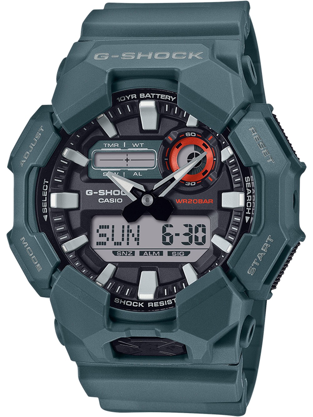 Casio GA-010-2AER   G-Shock Classic 52mm 20ATM