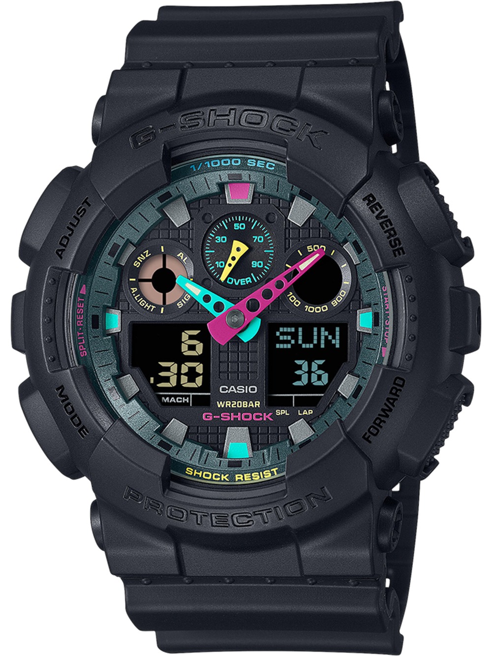 Casio GA-100MF-1AER   G-Shock Classic 51mm 20ATM