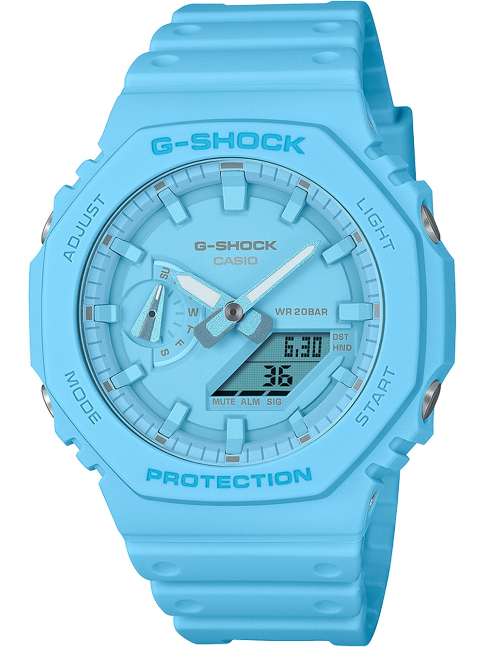 Casio GA-2100-2A2ER   G-Shock Classic 45mm 20ATM