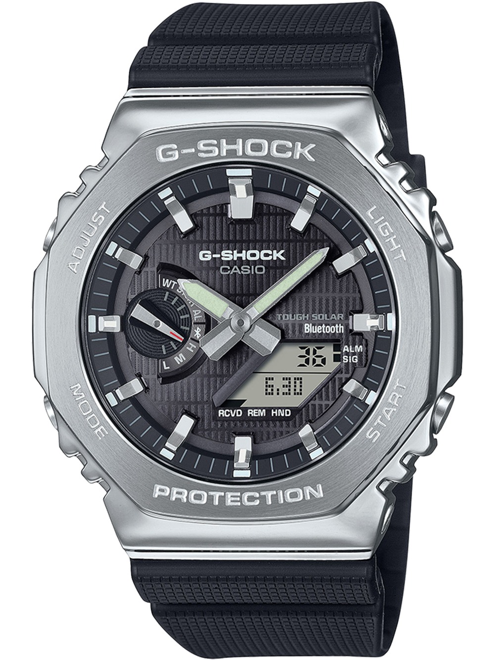 Casio GBM-2100-1AER   G-Shock G-Steel Solar 44mm 20ATM