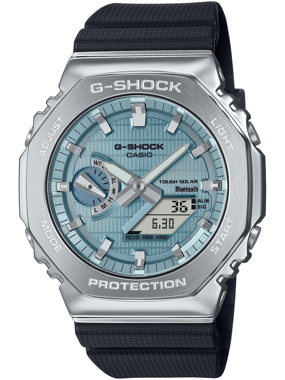 Casio GBM-2100A-1A2ER   G-Shock G-Steel Solar 44mm 20ATM