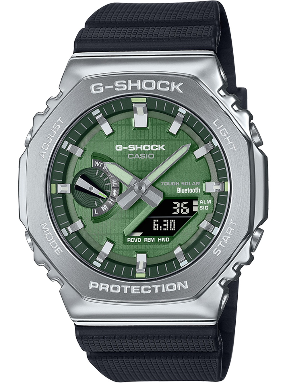 Casio GBM-2100A-1A3ER   G-Shock G-Steel Solar 44mm 20ATM