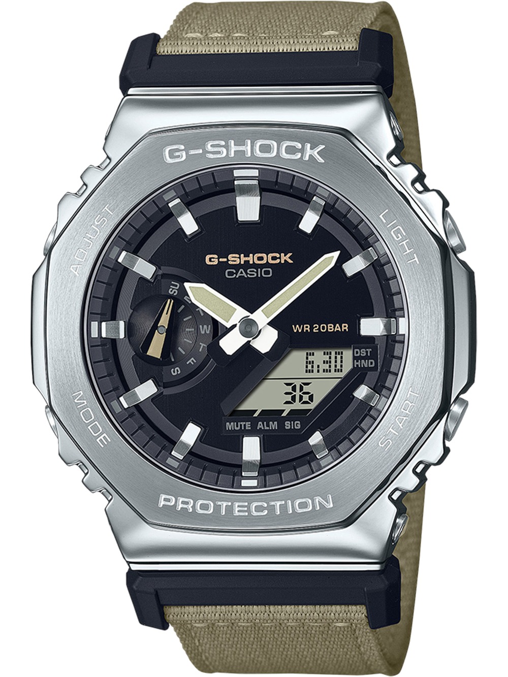 Casio GM-2100C-5AER   G-Shock Classic 44mm 20ATM