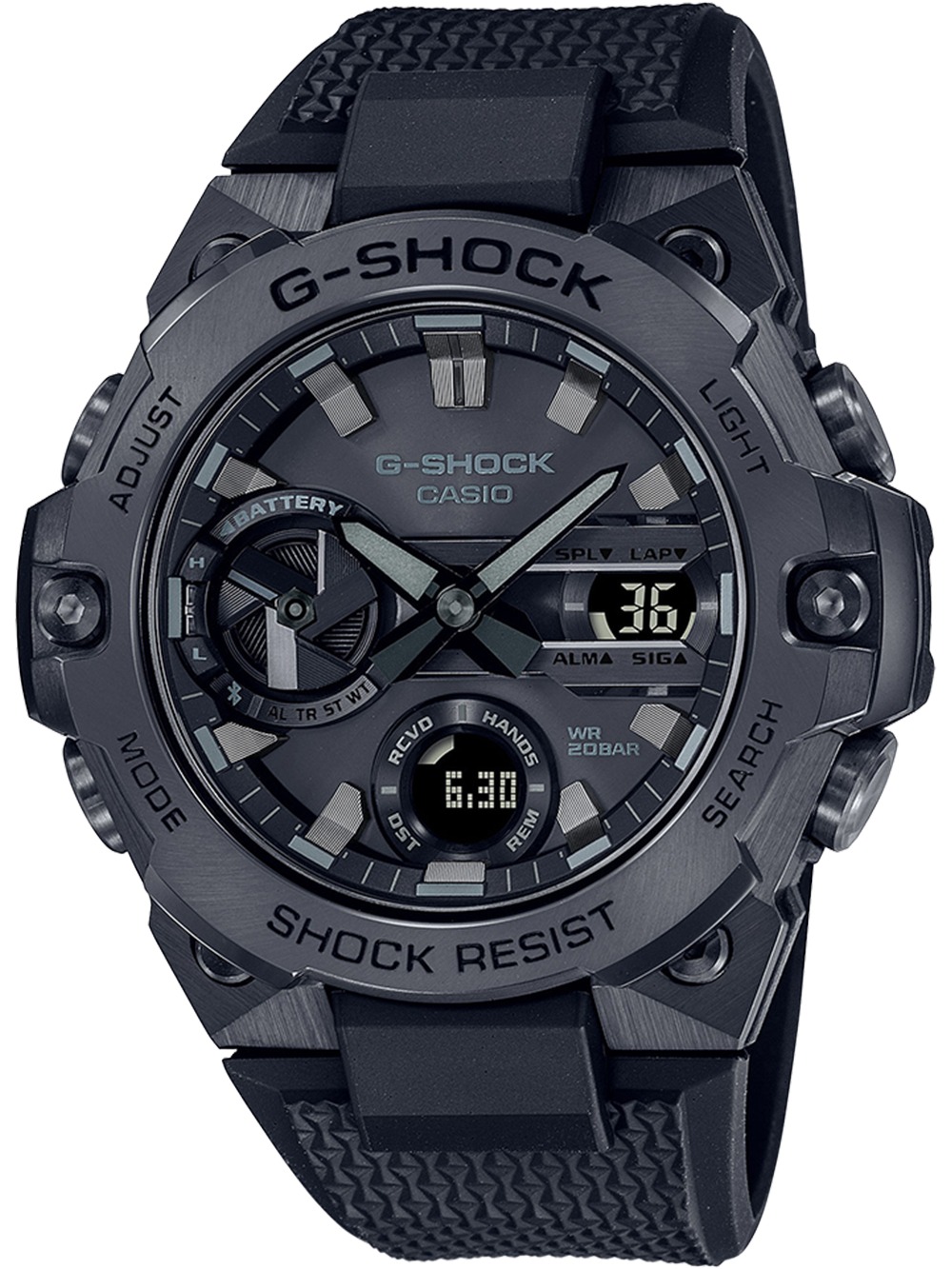 Casio GST-B400BB-1AER   G-Shock G-Steel Radio Controlled Solar 50mm 20ATM