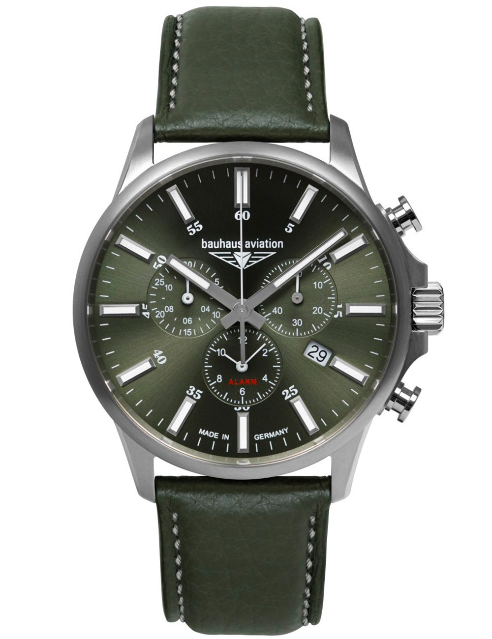 Bauhaus 2880-4   Aviation Chrono Titanium 42mm