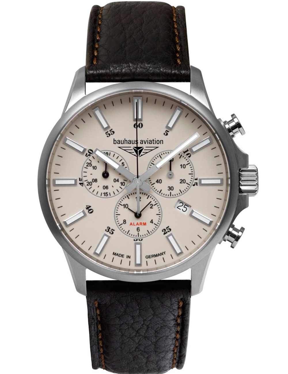Bauhaus 2880-5   Aviation Chrono Titanium 42mm