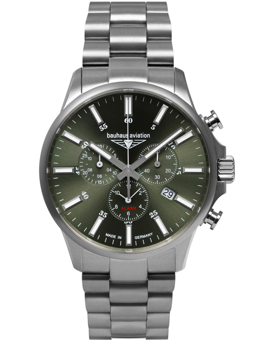 Bauhaus 2880M-4   Aviation Chrono Titanium 42mm